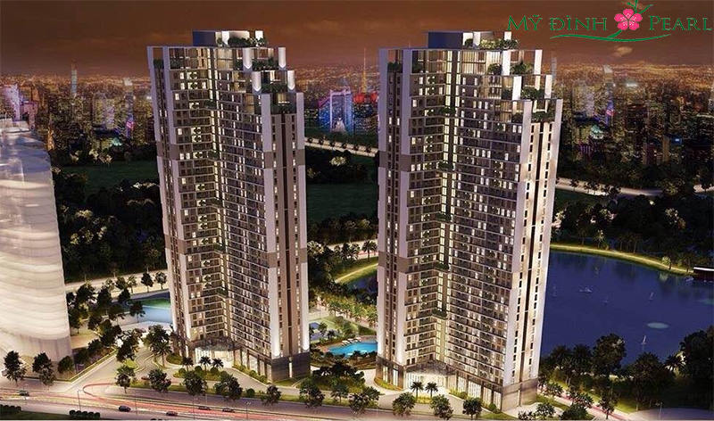 Phối cảnh chung cư Mỹ Đình Pearl