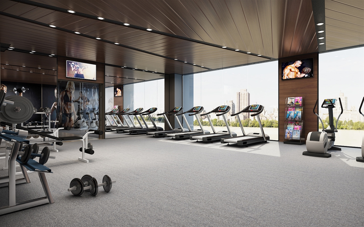 Phòng gym chung cư Mỹ Đình Pearl